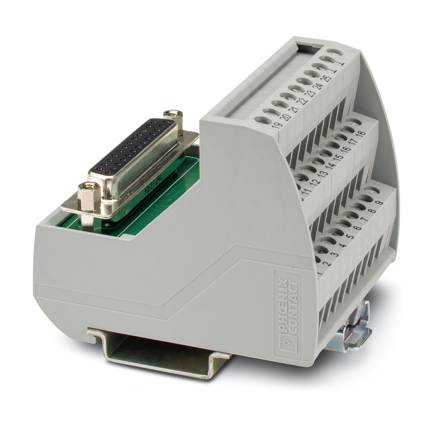 VIP-3/SC/D25SUB/F - Termination board - 2315188 | Phoenix VIP-3/SC/D25SUB/F - Termination board - 2315188 | Phoenix