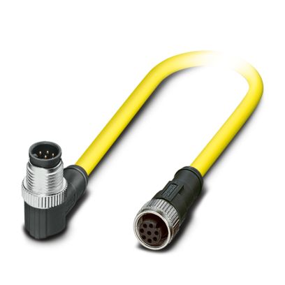 SAC-8P-M12MR/ 1,5-542/M12FS BK - Sensor-/Aktor-Kabel