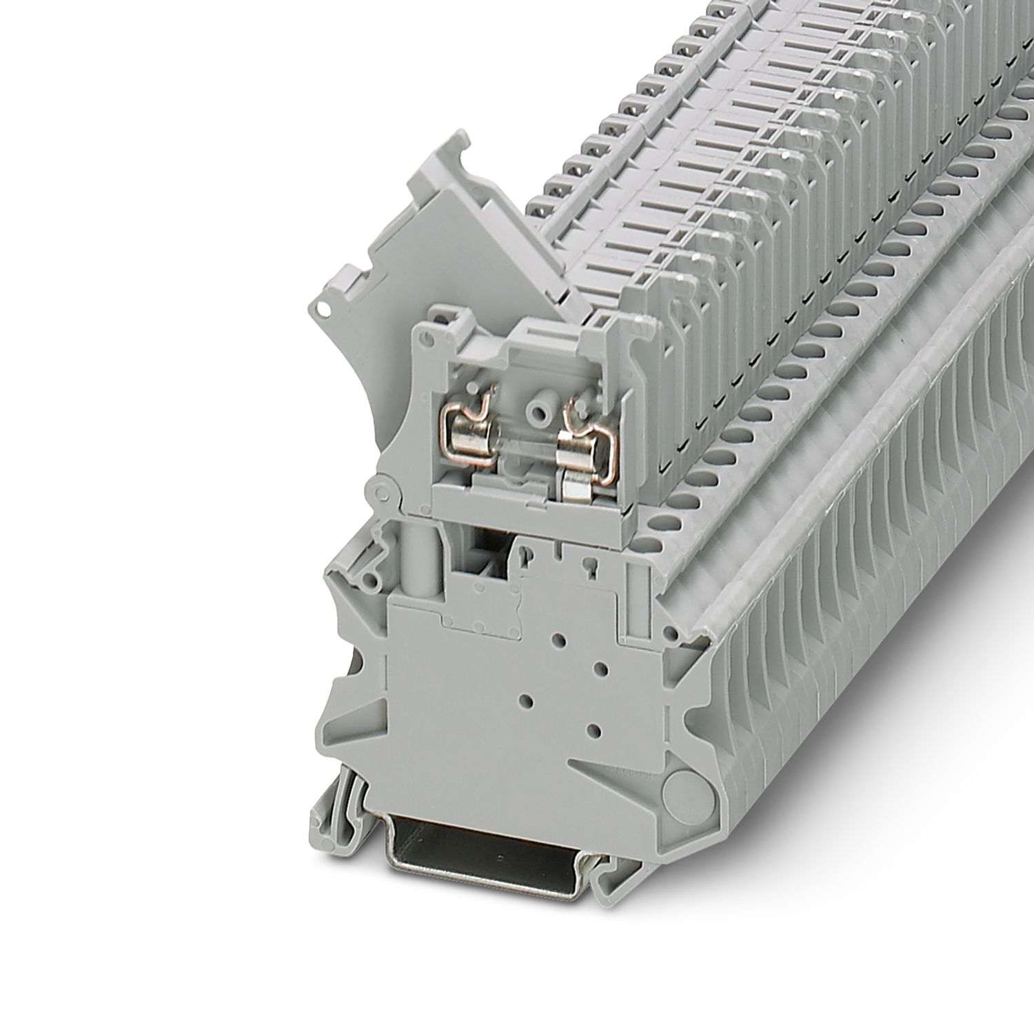 UT 4-HESI (5X20) GY - Fuse modular terminal block - 3074169 UT 4-HESI (5X20) GY - Fuse modular terminal block - 3074169