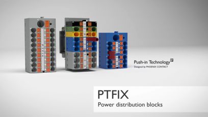 Video: PTFIX elosztóblokkok direkt rugós csatlakozástechnikával