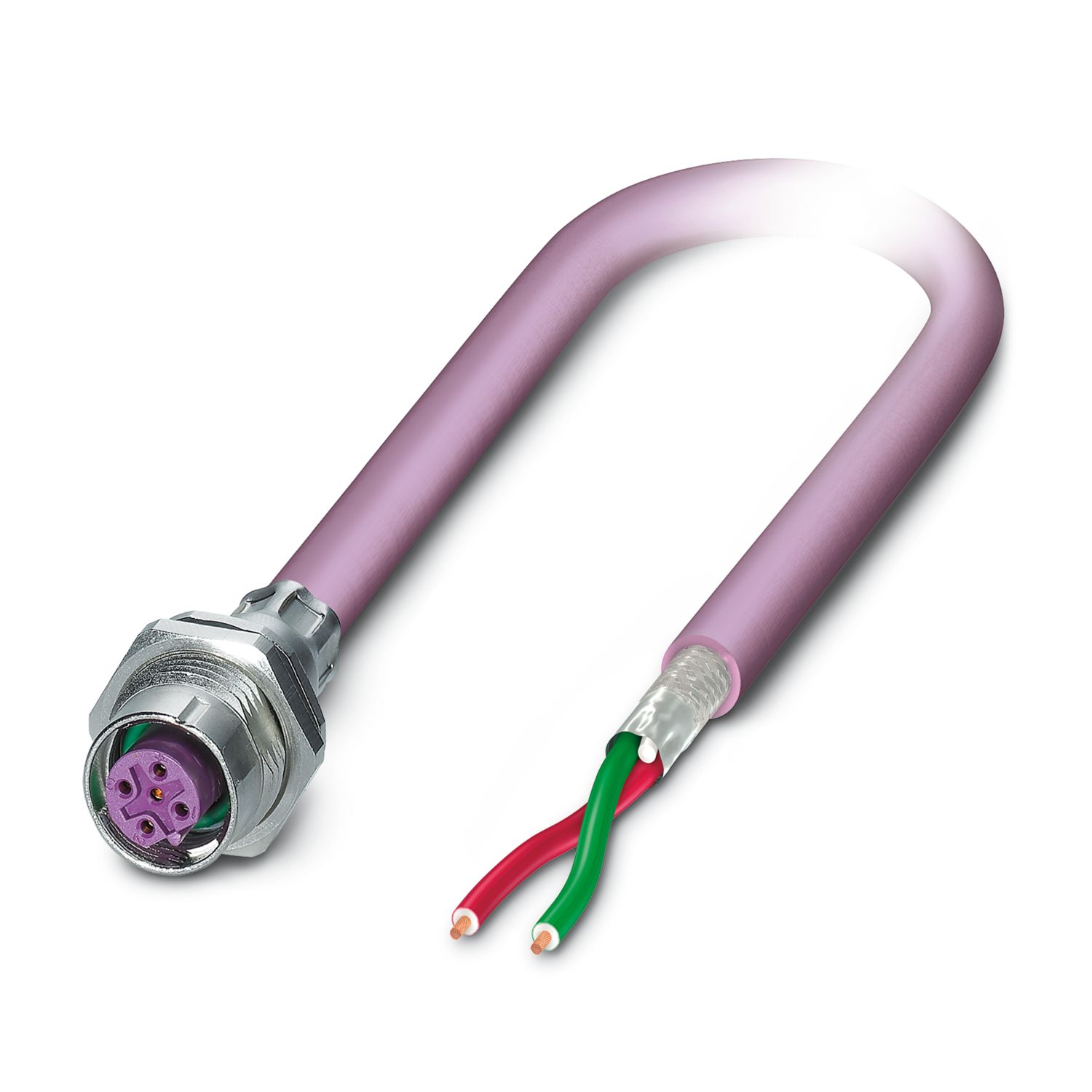 SACCBP-M12FSB-2CON-M16/0,5-910X - Device connector rear SACCBP-M12FSB-2CON-M16/0,5-910X - Device connector rear