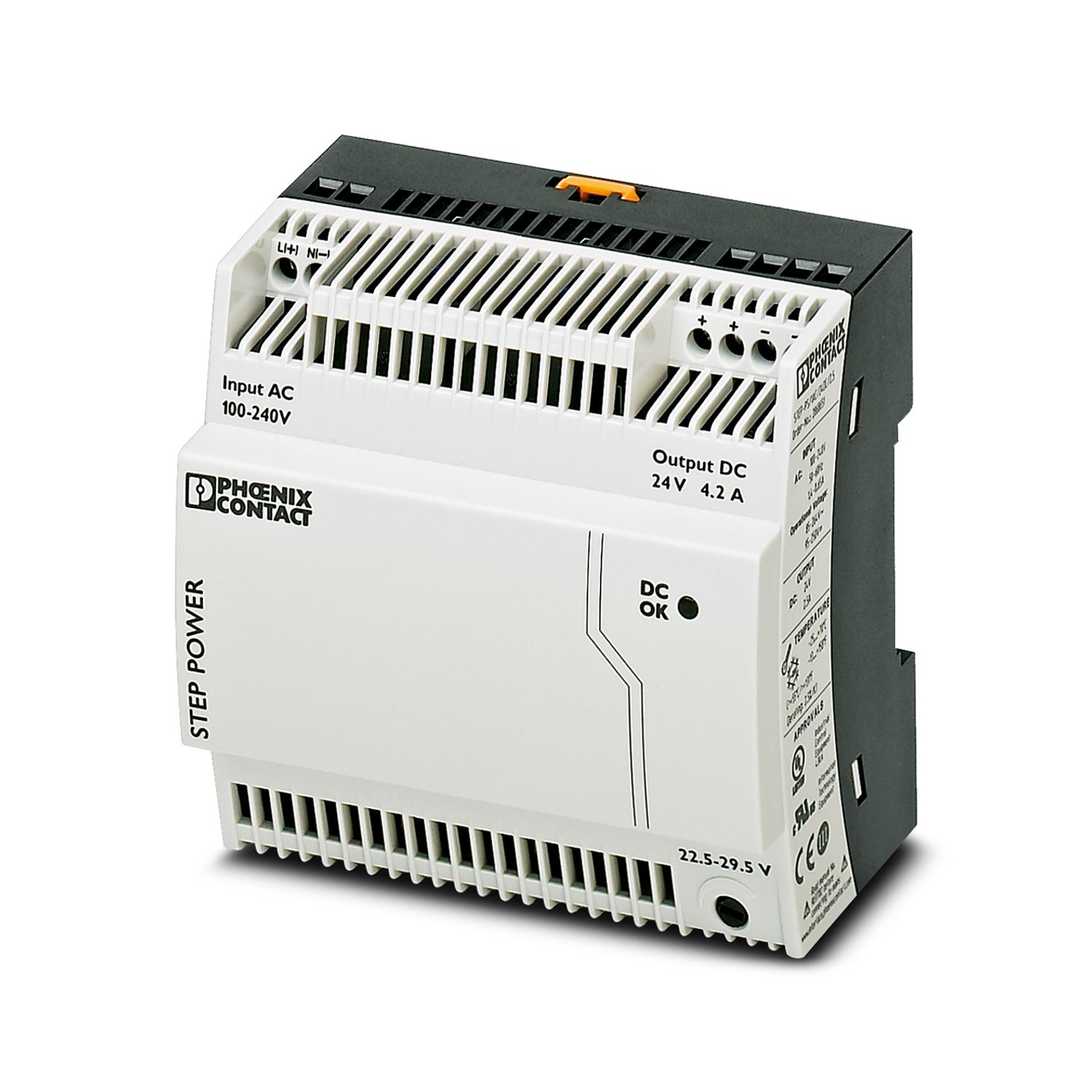 STEP-PS/ 1AC/24DC/4.2 - 電源 - 2868664 | Phoenix Contact STEP-PS/ 1AC/24DC/4.2 - 電源 - 2868664 | Phoenix Contact