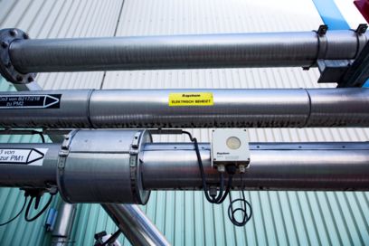 Monitorização sem fios de aquecimento de tubagens na Sappi Stockstadt GmbH
