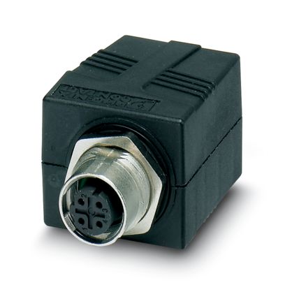 CUC-BH-M12D1PBK-S/R4BE - Control cabinet feed-through (1414398)