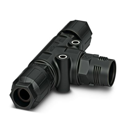 QPD T 4PE1,5 2X5-10 BK - T distributor (1414751)
