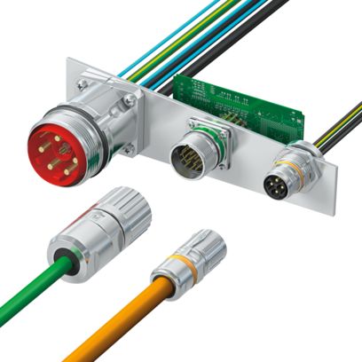 M17 to M58 circular connectors
