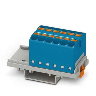 PTFIX 12X4-NS35 BU - Verteilerblock