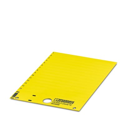 US-EMLP (35X9) YE - Kunststoffschild