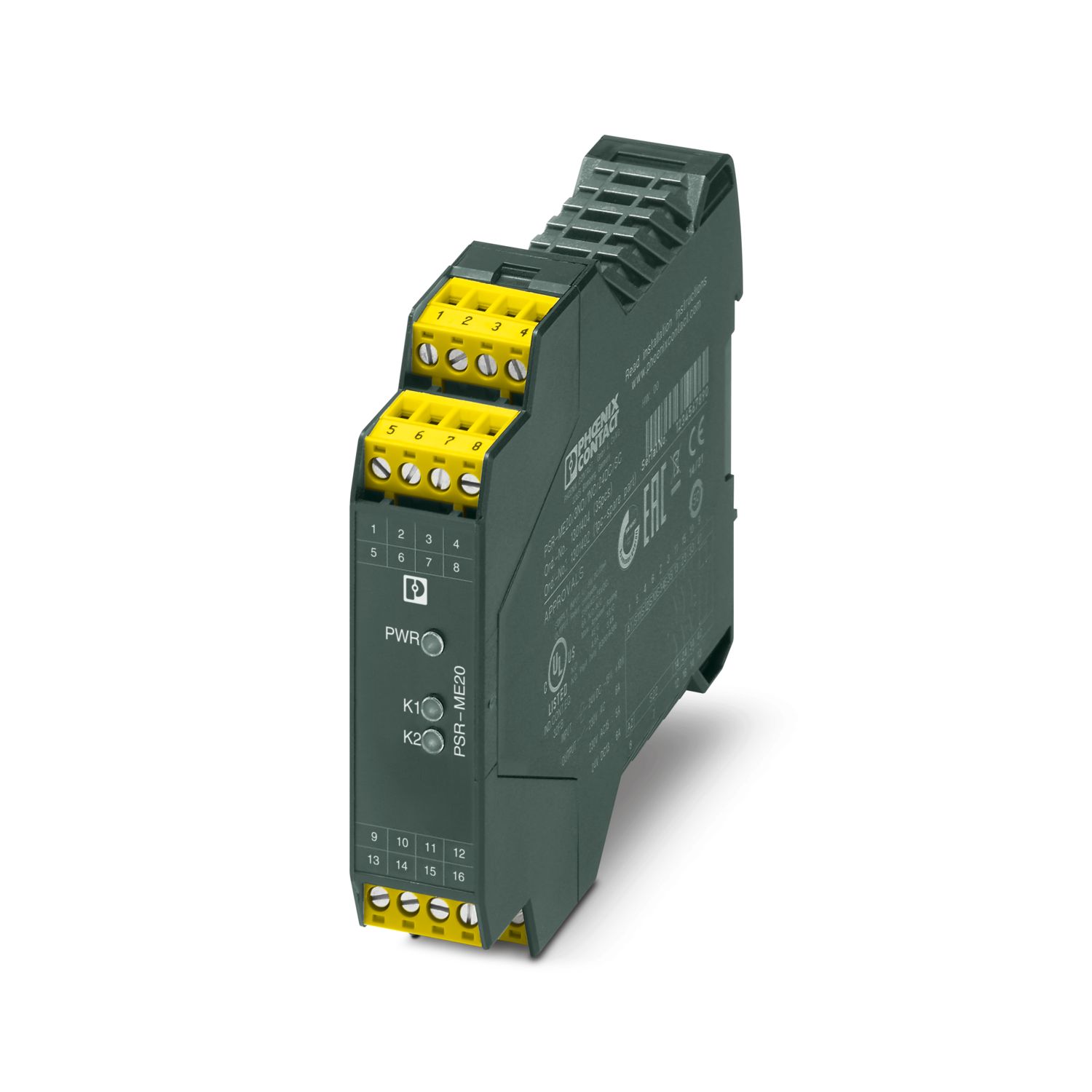 PSR-ME20-3NO-1NC-24DC-SC-SET35 - Safety relays - 1301404 | Phoenix Contact