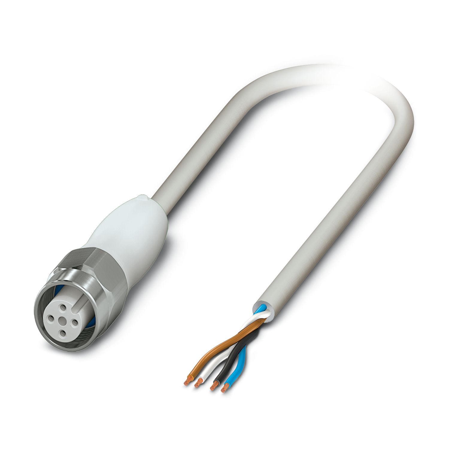 SAC-4P-10,0-600/M12FS HD - Sensor/actuator cable - 1403959 SAC-4P-10,0-600/M12FS HD - Sensor/actuator cable - 1403959