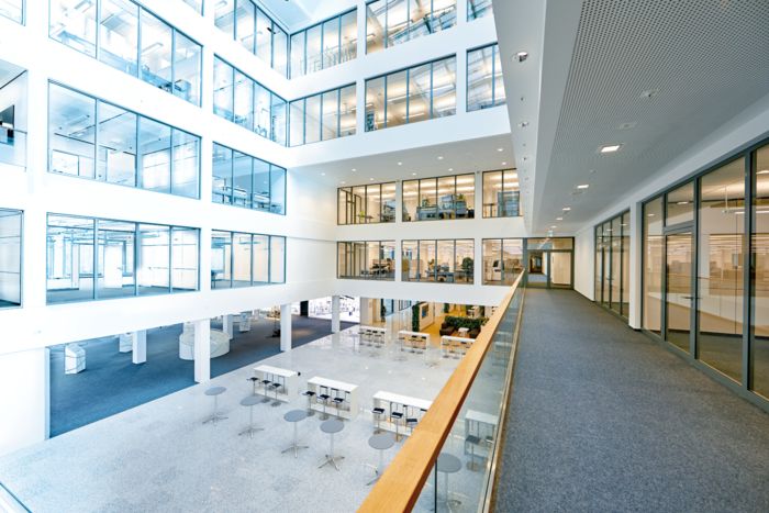 Gebouw met gebouwmanagement bij Phoenix Contact
