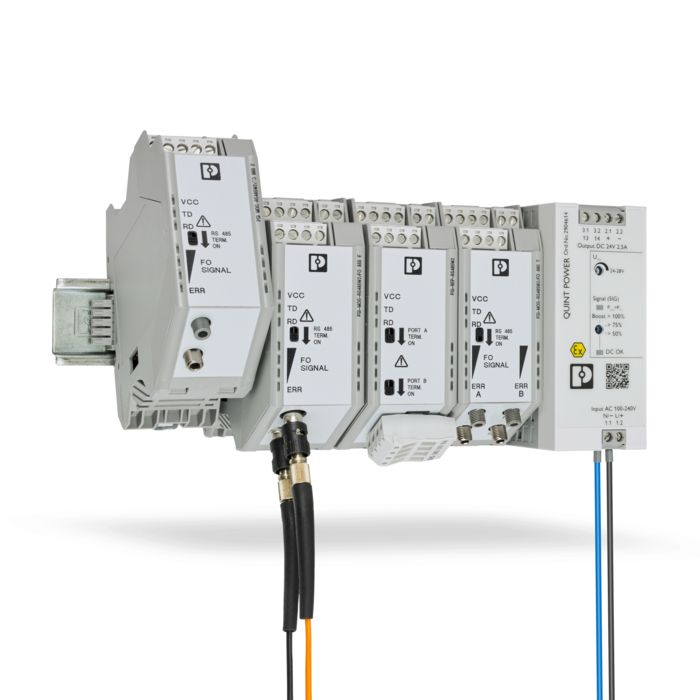 Modular design of the copper repeaters
