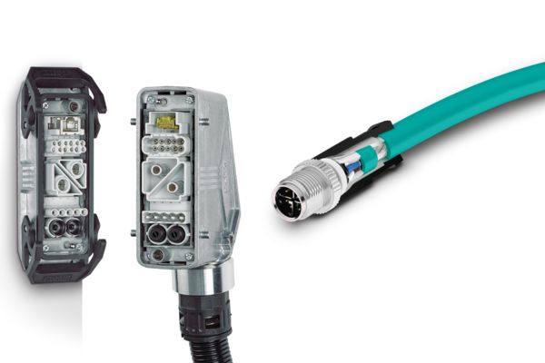 Geschirmte Steckverbinder und Kabel