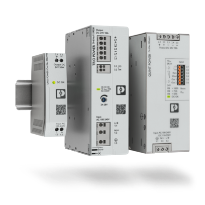 用于DIN导轨安装的电源装置