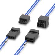 圧着端子接続方式、2.54 mm ピッチの逆プラグ仕様コネクタハウジングI(D)MCC 0,5 シリーズ