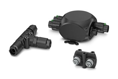 Distributors for installation connectors