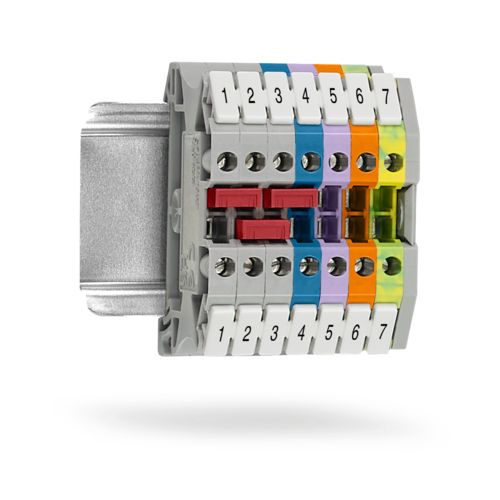 Morsetti componibili con tecnologia a vite con sezione nominale 1,5 mm²