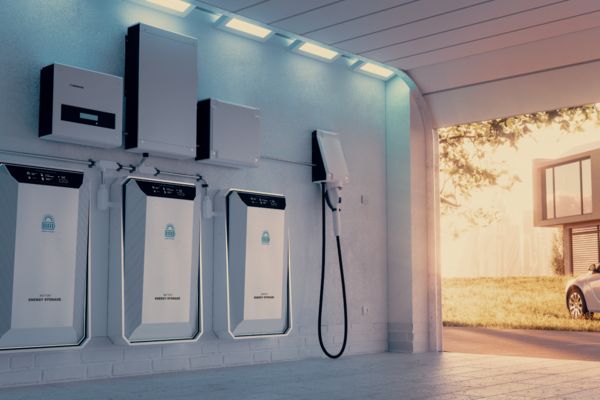 Batteriespeichersystem in einem Gebäude