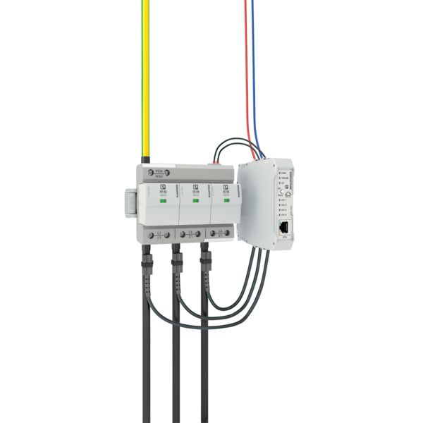 Surge protection with connected ImpulseCheck measuring device
