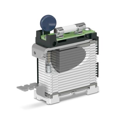 Graphic of a triggered multi-carbon spark gap