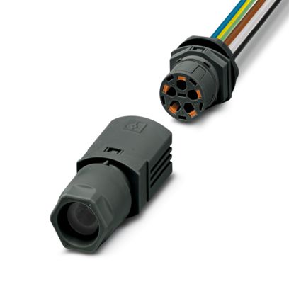 IPD WD 5P2,5 0,5 M25 BK - Panel feed-through (1047363)