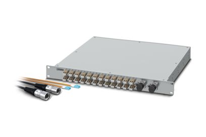 Splice boxes and connectors of the M17 MPO series