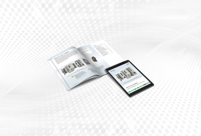 Brochure and an e-paper