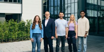 Phoenix Contact employees standing side by side