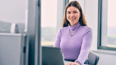 Person at a desk