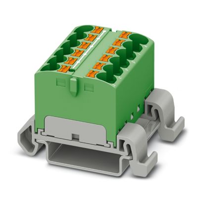 PTFIX 12X4-NS35A GN - Verteilerblock