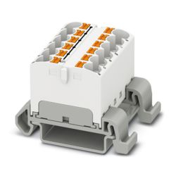 PTFIX 12X4-NS35A WH - Distribution block - 3273692