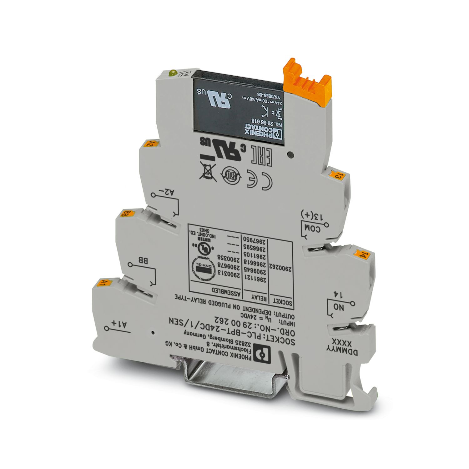 PLC-OPT- 24DC/ 48DC/100/SEN - Solid-state relay module PLC-OPT- 24DC/ 48DC/100/SEN - Solid-state relay module