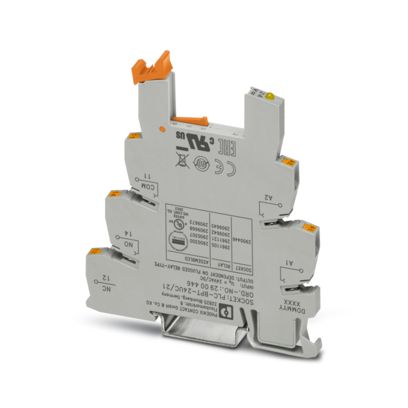 PLC-BPT- 24UC/21 - Relay base - 2900446 | Phoenix Contact