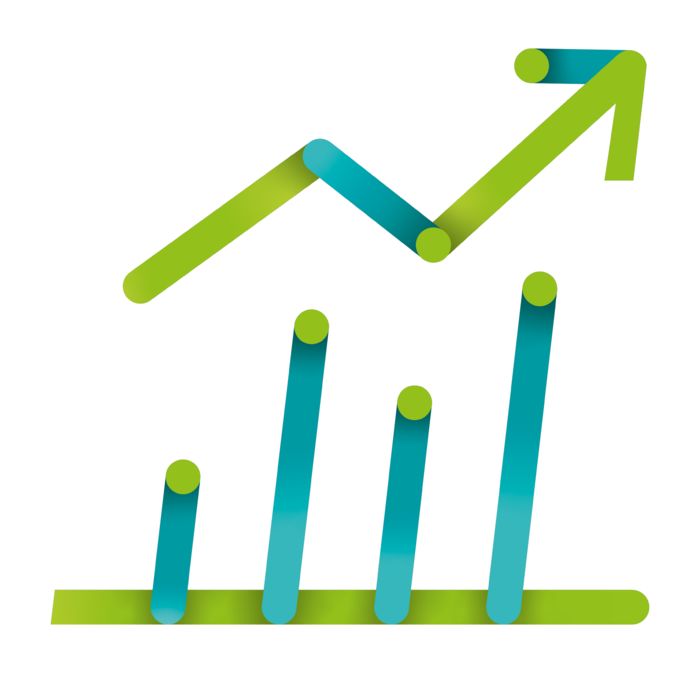 Icona Aumento della produttività