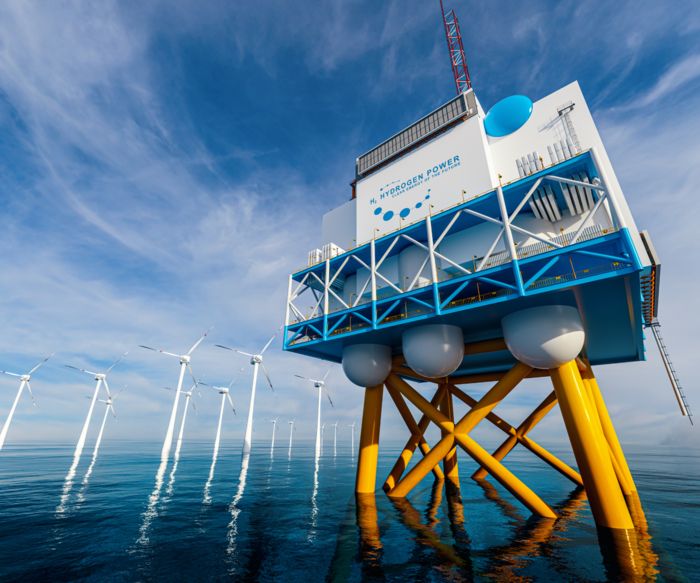 Aplicação offshore para Power-to-X