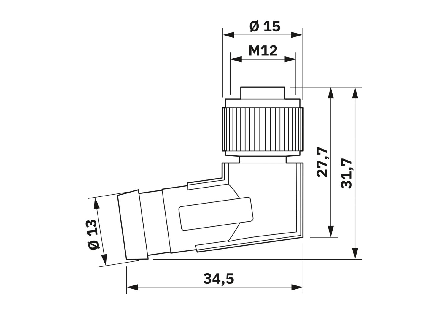 SAC-4P- 5,0-PUR/M12FR SH - Sensor/actuator cable - 1682922 SAC-4P- 5,0-PUR/M12FR SH - Sensor/actuator cable - 1682922