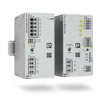 Power supplies with standard functionality