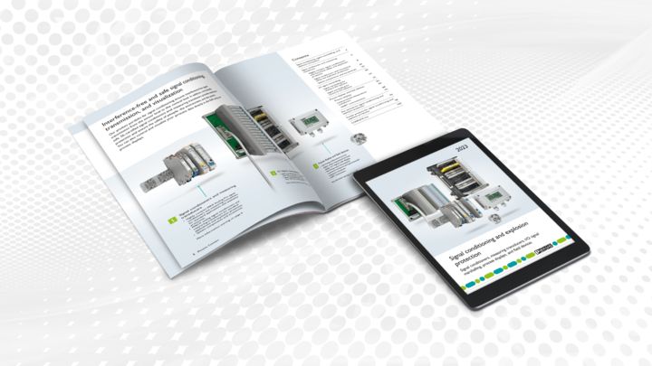Signal conditioning and explosion protection product brochure 