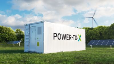 Fitting picture for Power-to-X: Booster für die Energiewende