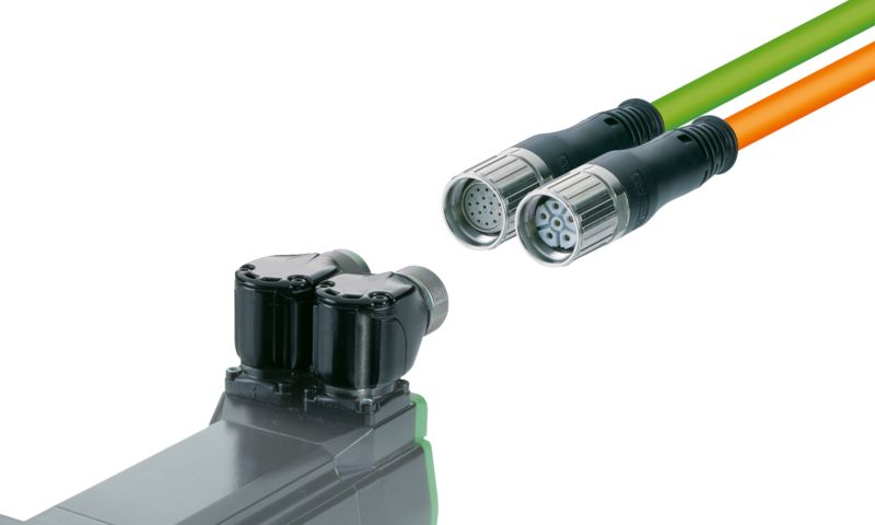 Robust circular connectors for signals and power