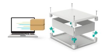UCS series electronics housings for embedded systems and single-board computers