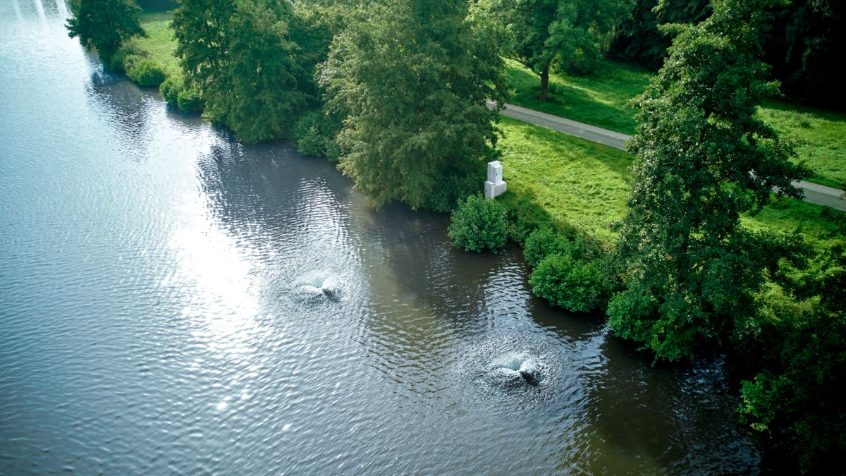 Belüftung Obersee Bielefeld