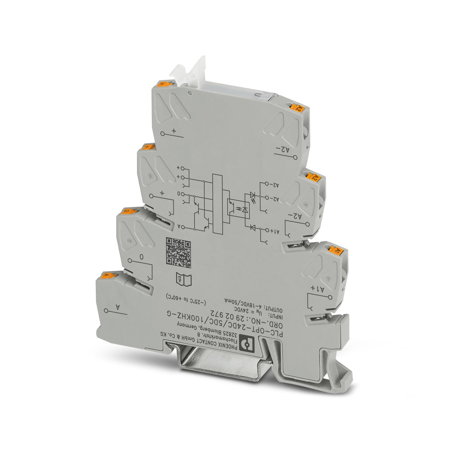 PLC-OPT- 24DC/ 5DC/100KHZ-G - Solid-state relay module PLC-OPT- 24DC/ 5DC/100KHZ-G - Solid-state relay module