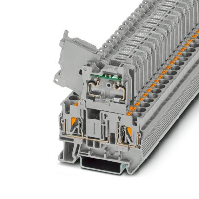 PT 4-HESILED 24 (5X20) GY/GY - Sicherungsreihenklemme