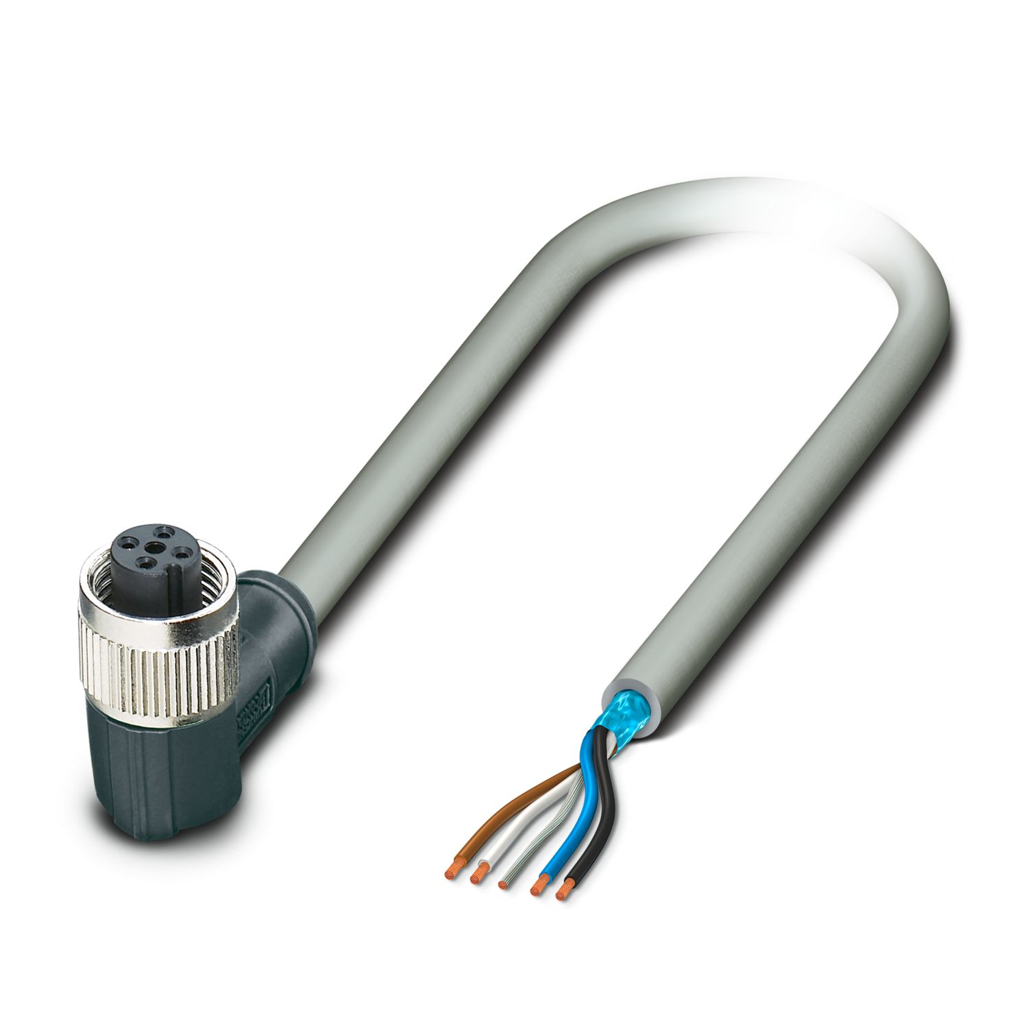 なぽ SAC-4P-10,0-680/M12FR FDN - Sensor/actuator cable - 1095889