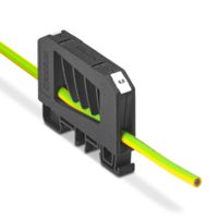 Wire brake for configuring wires at assembly workstations