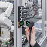 M12 Push-pull-fordelerboks med pluggbar hettetilkobling