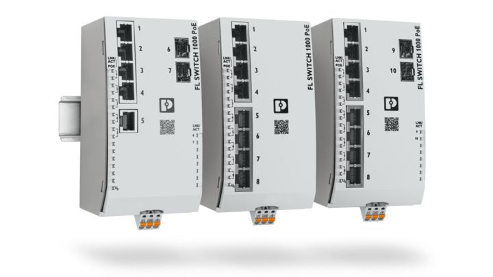 Unmanaged PoE switches