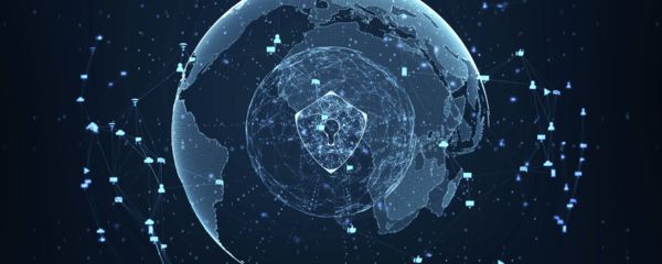 Globe interconnecté avec une serrure de sécurité