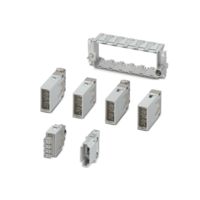 Modular contact inserts for data transmission